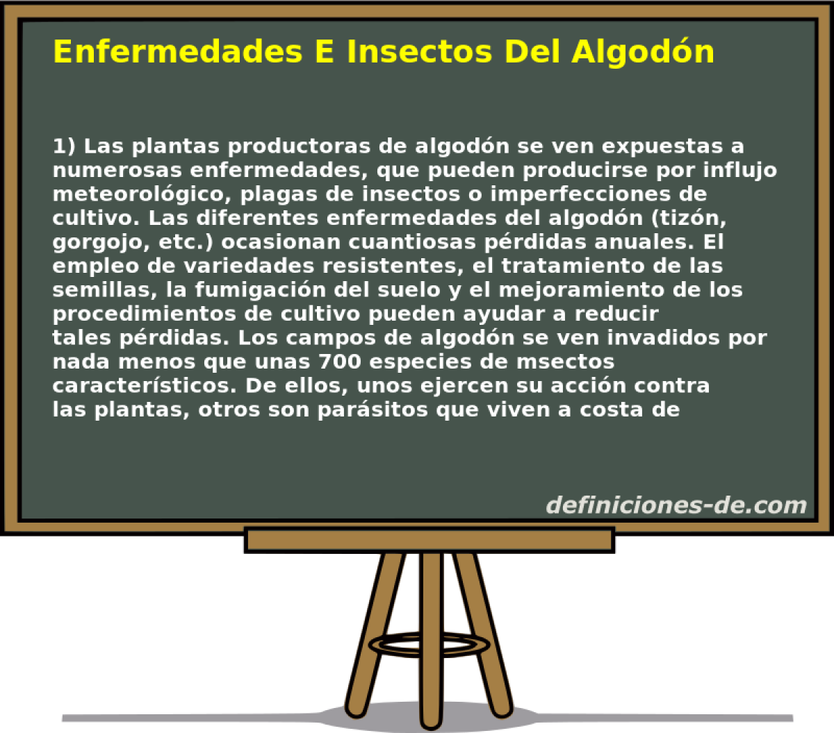 Enfermedades E Insectos Del Algodn 