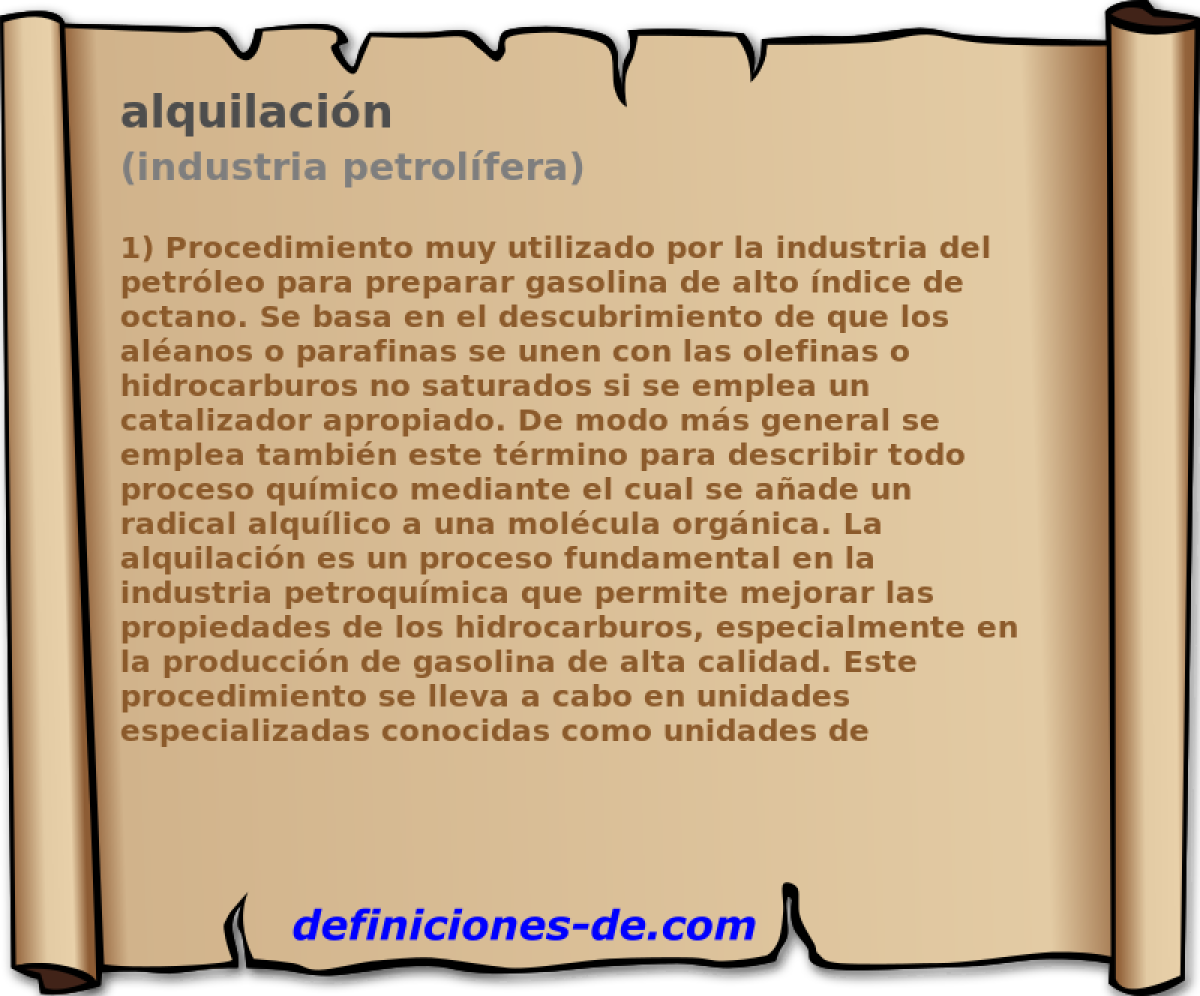 alquilacin (industria petrolfera)