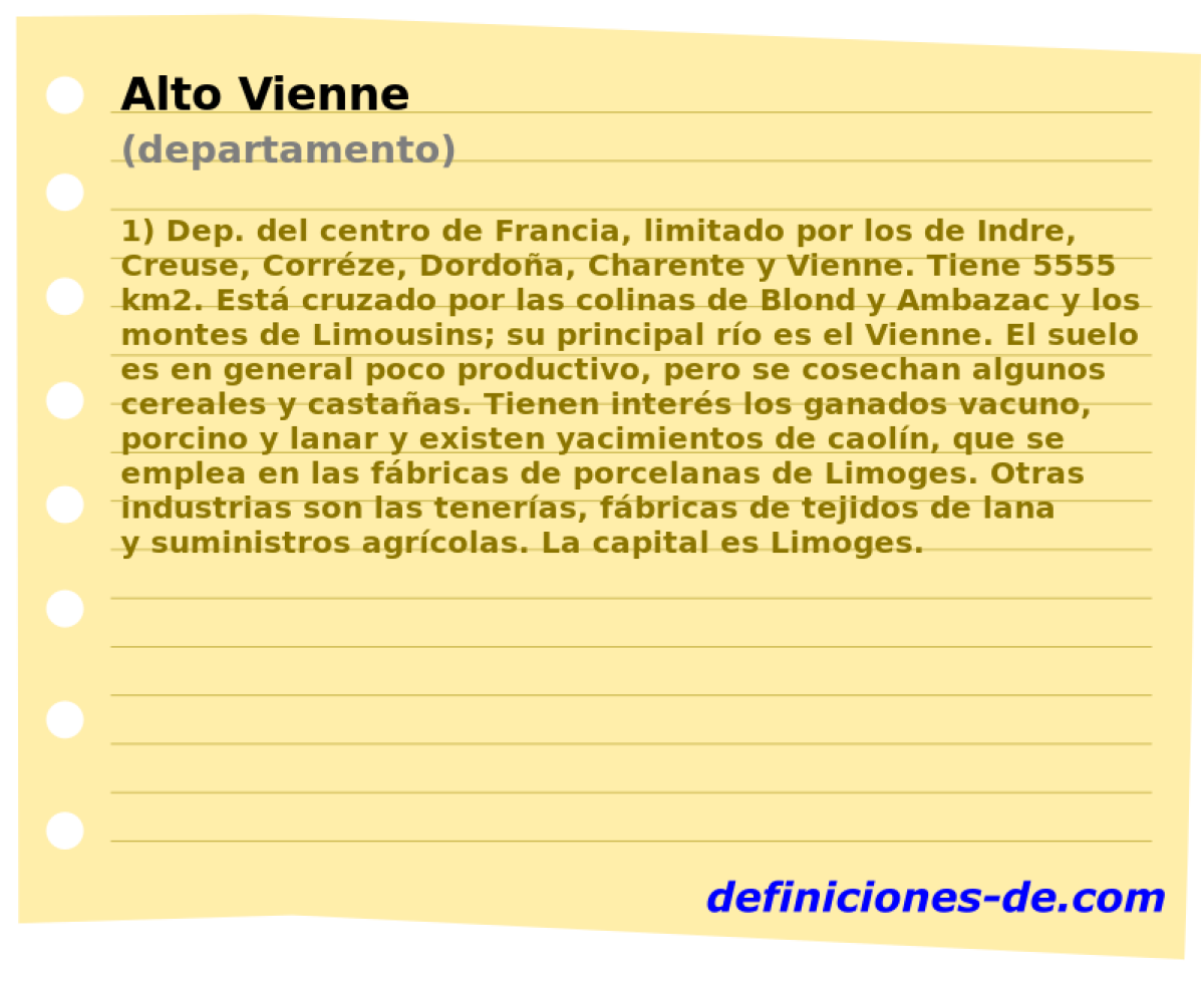 Alto Vienne (departamento)