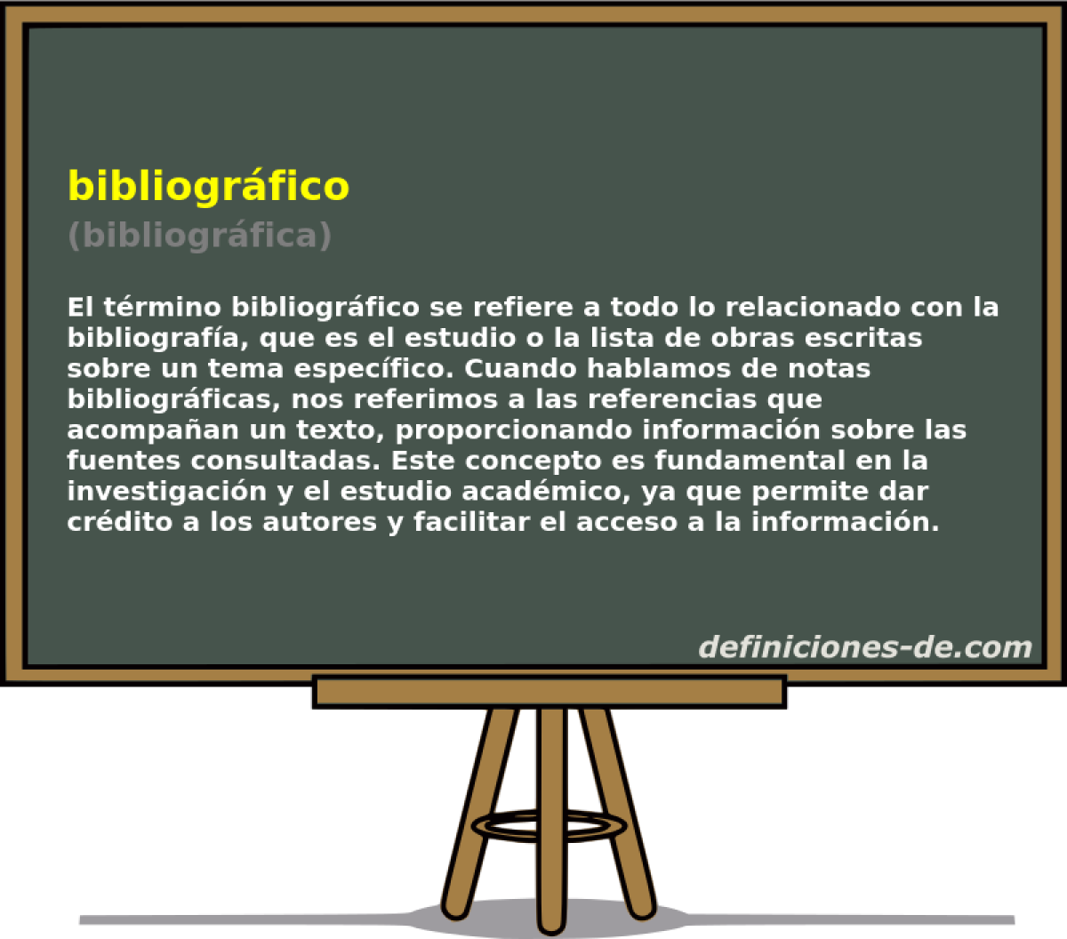 bibliogrfico (bibliogrfica)