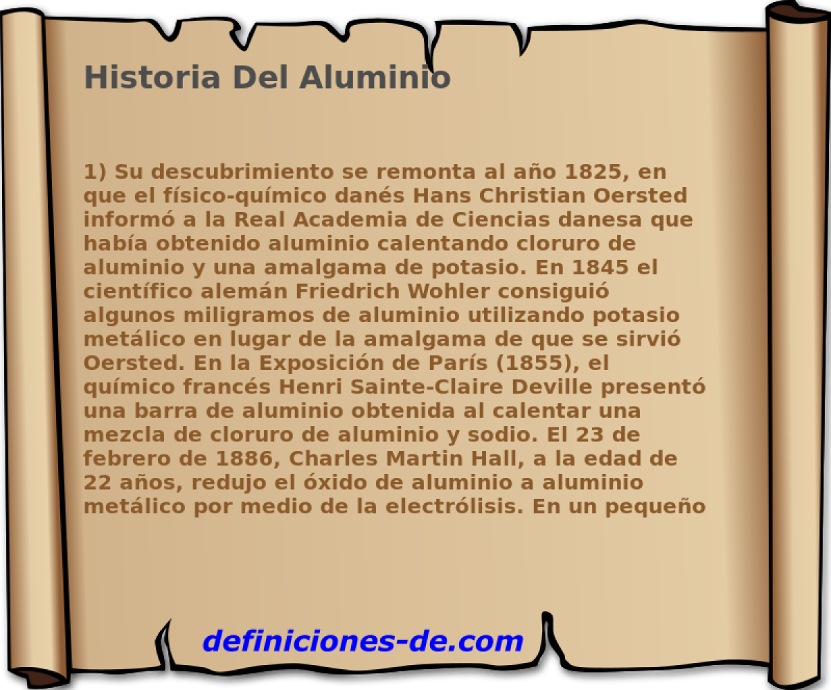 Historia Del Aluminio 