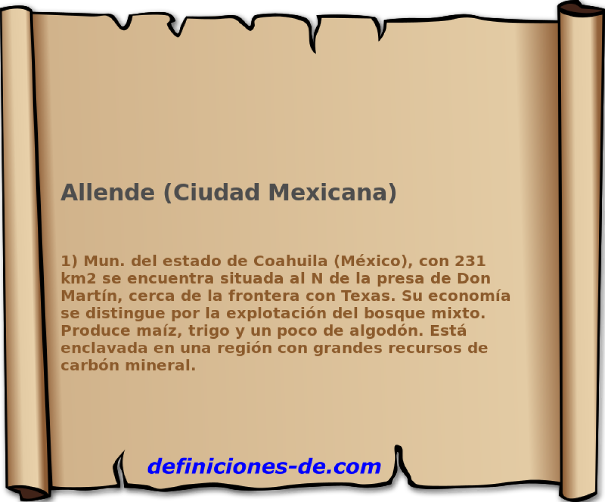 Allende (Ciudad Mexicana) 