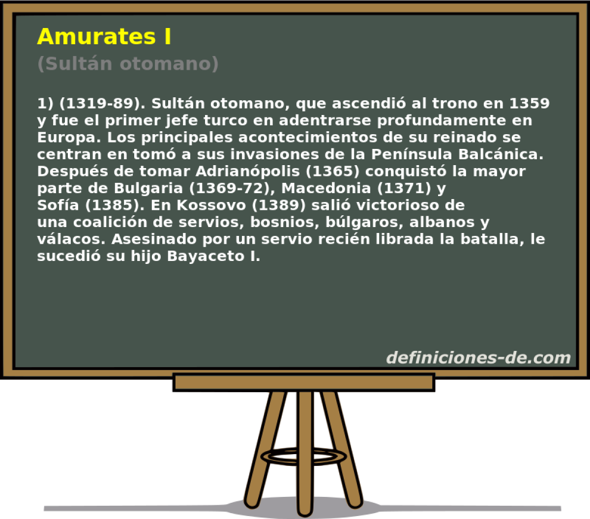 Amurates I (Sultn otomano)