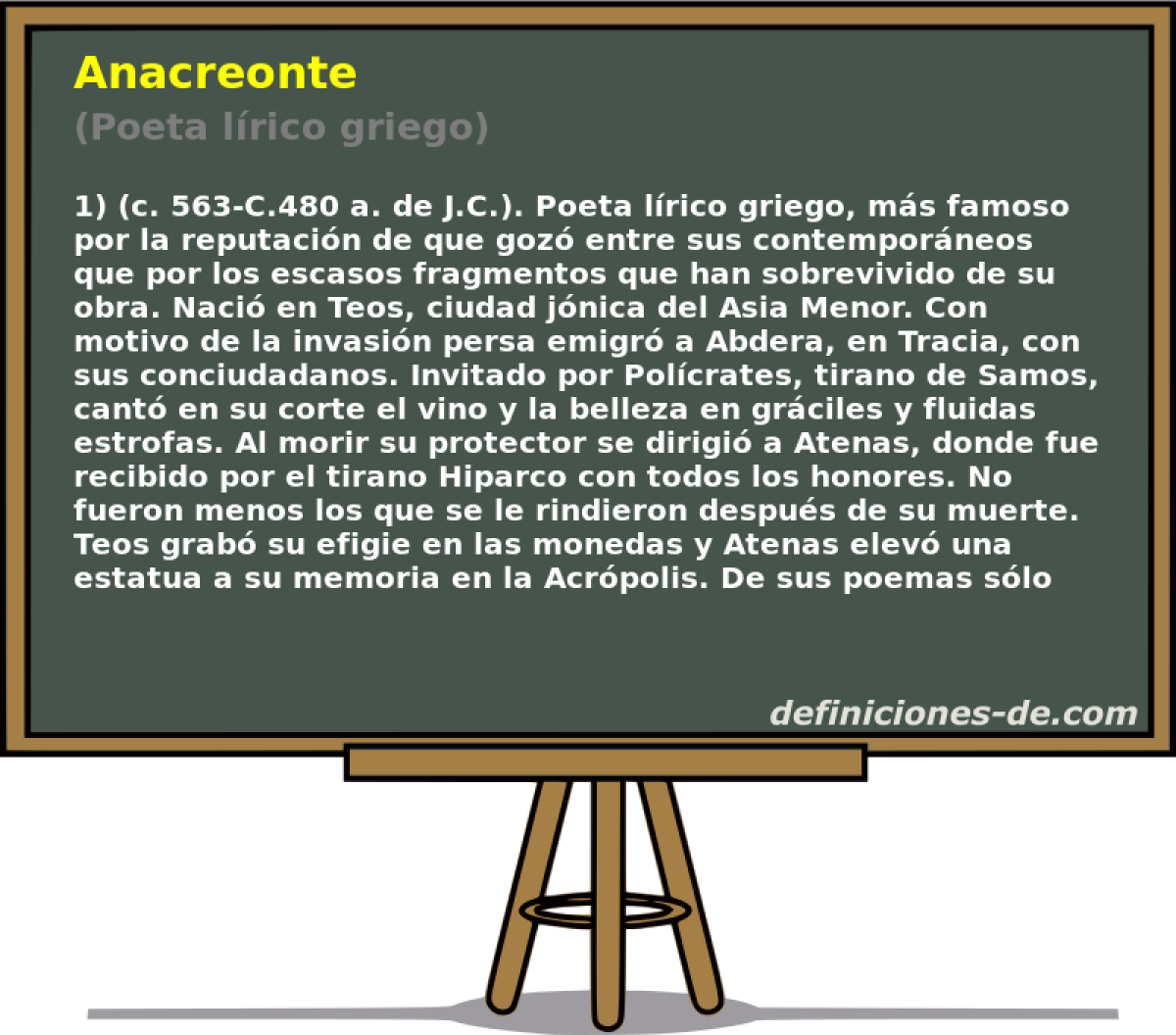 Anacreonte (Poeta lrico griego)