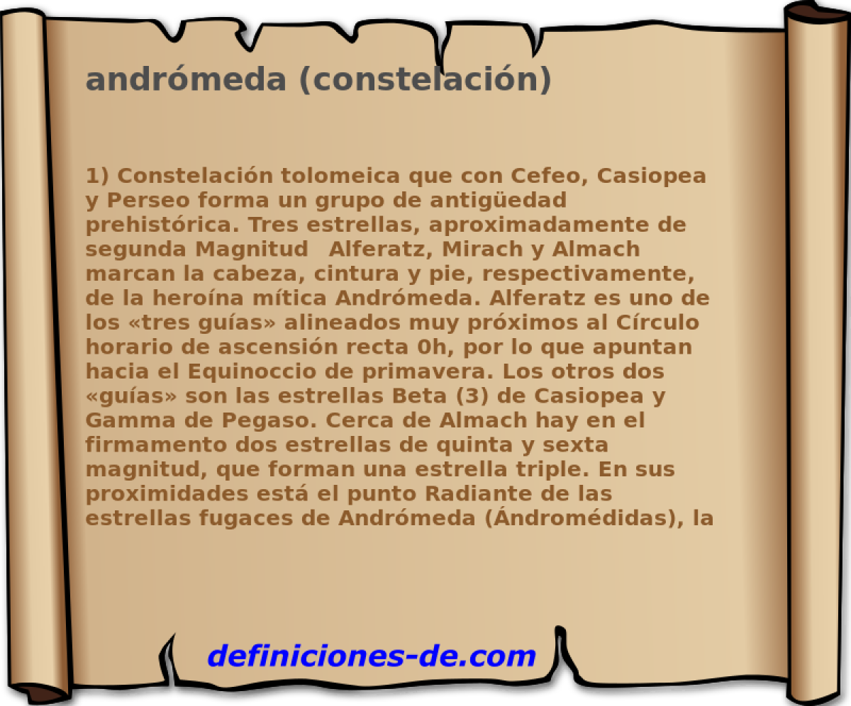 andrmeda (constelacin) 