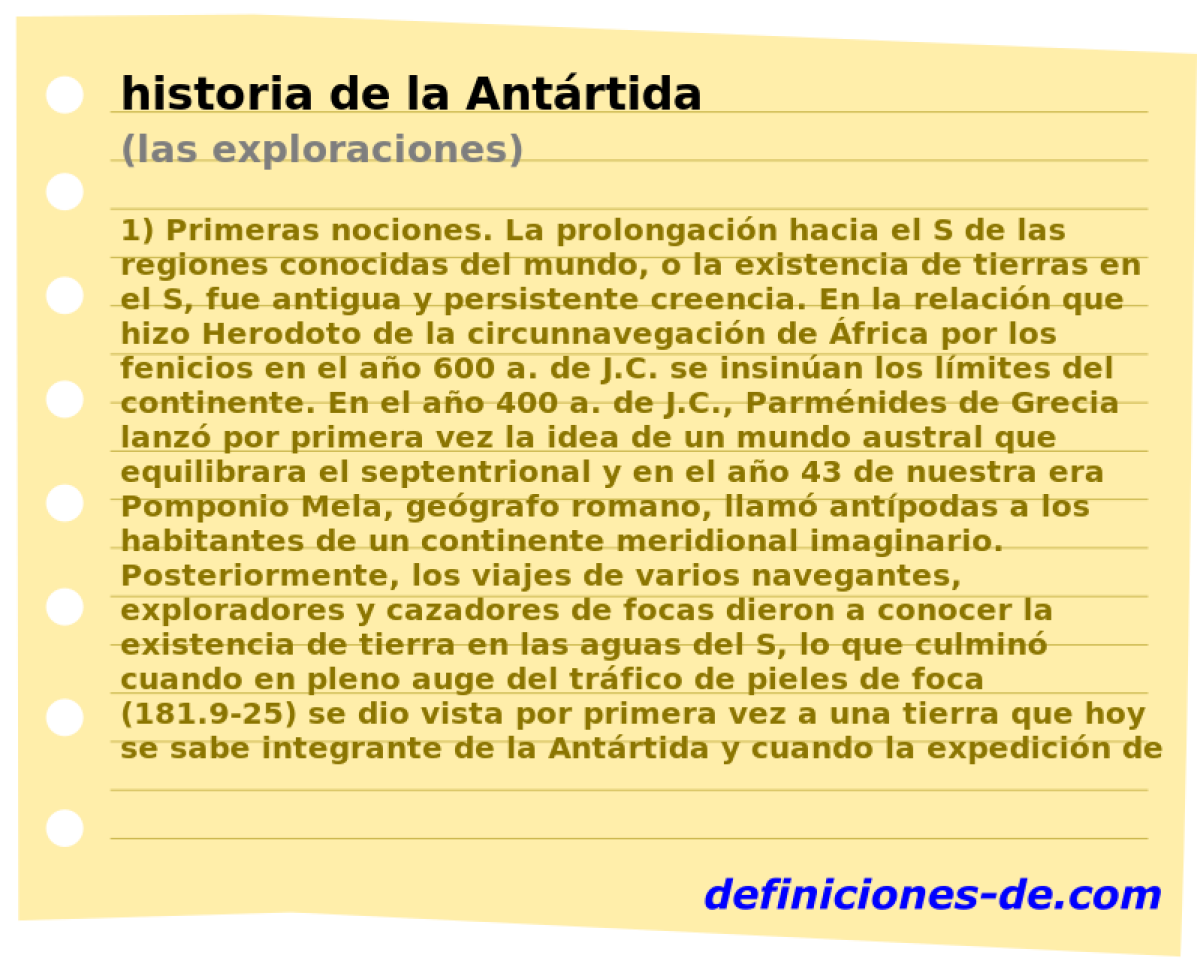historia de la Antrtida (las exploraciones)