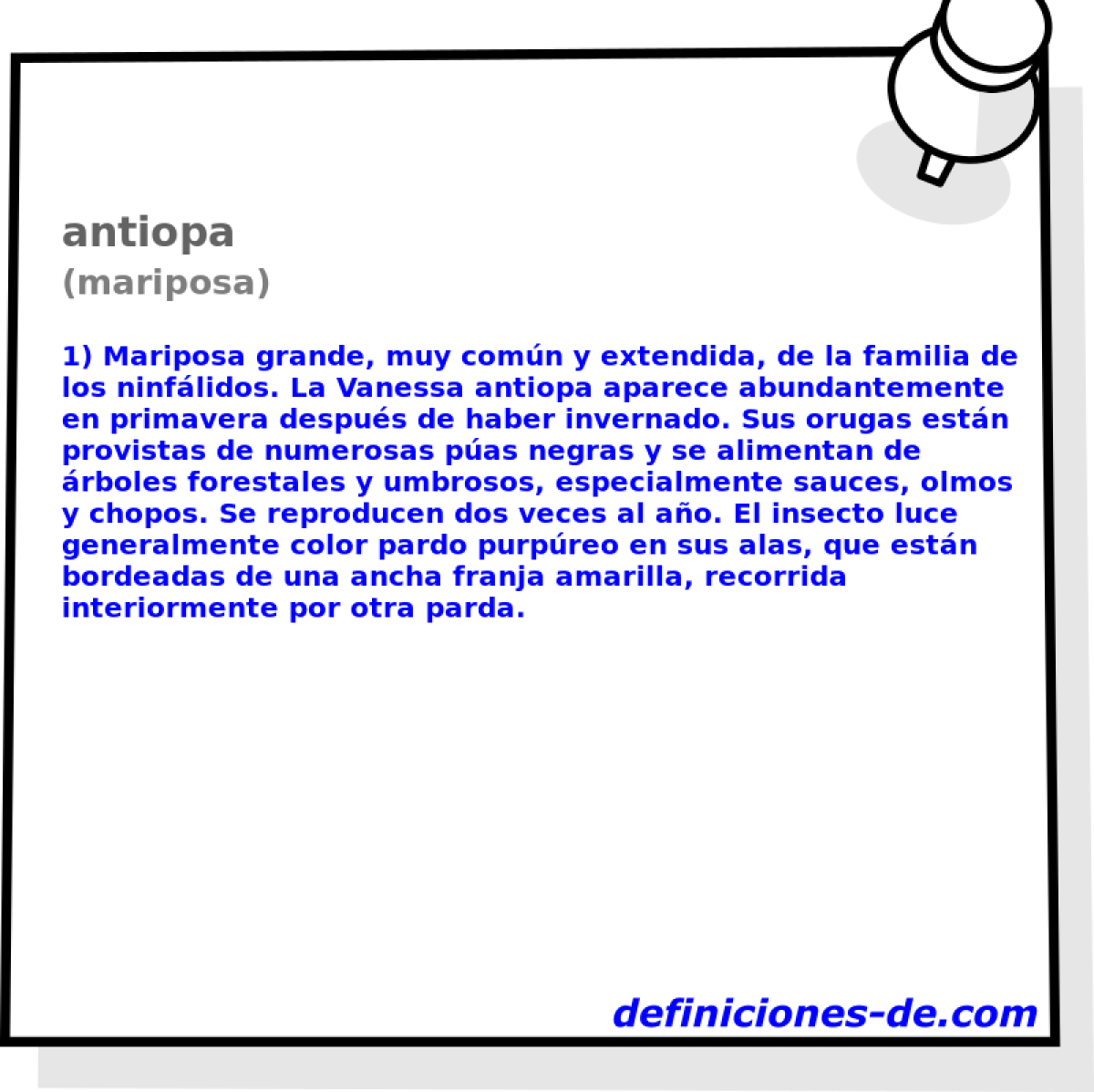 antiopa (mariposa)