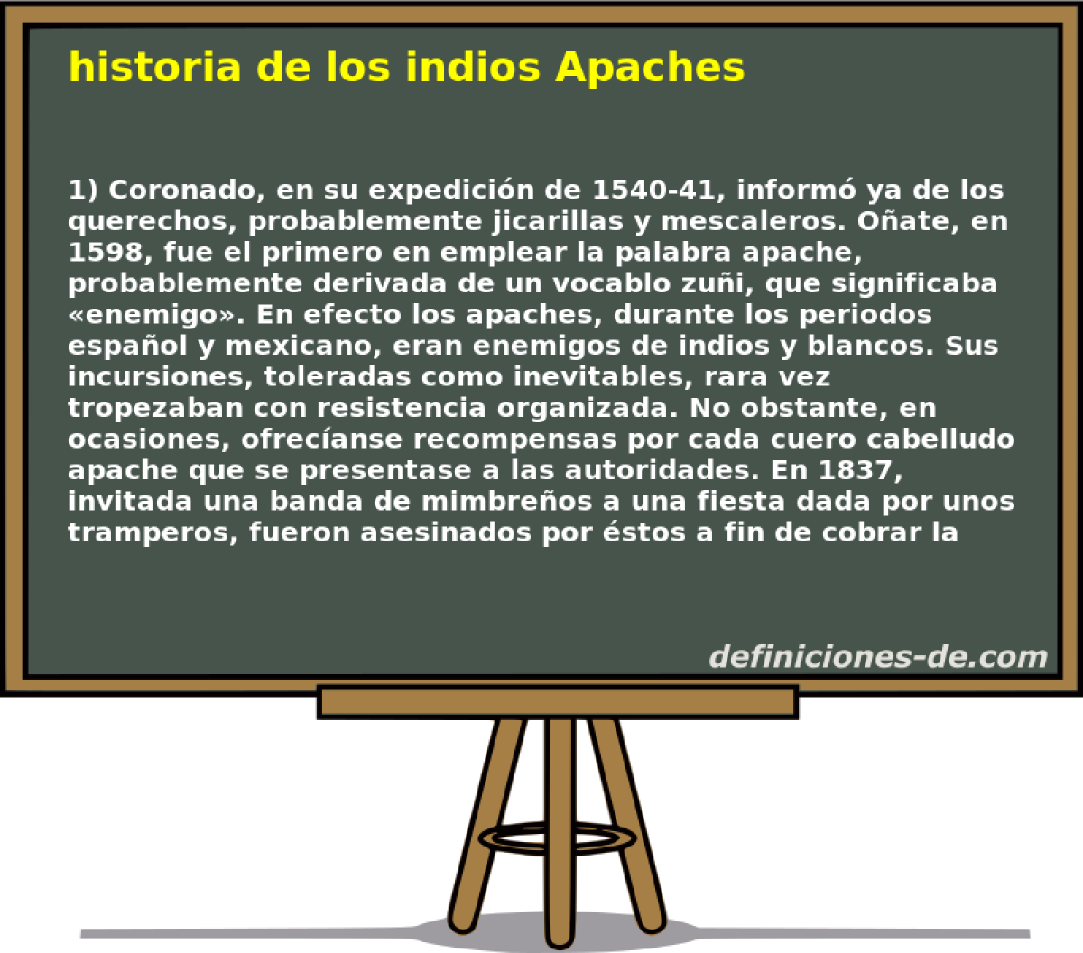 historia de los indios Apaches 