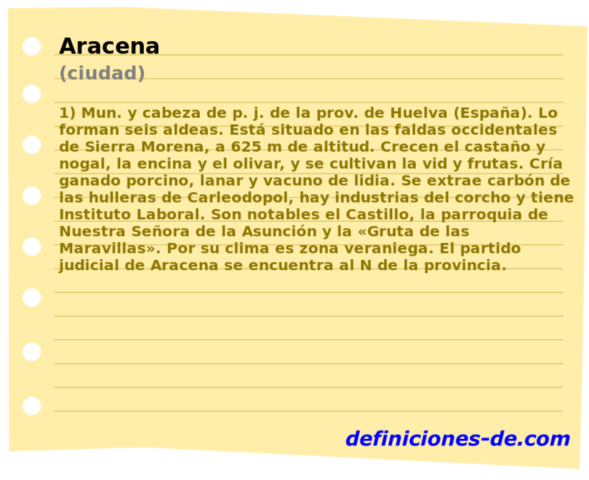 Aracena (ciudad)