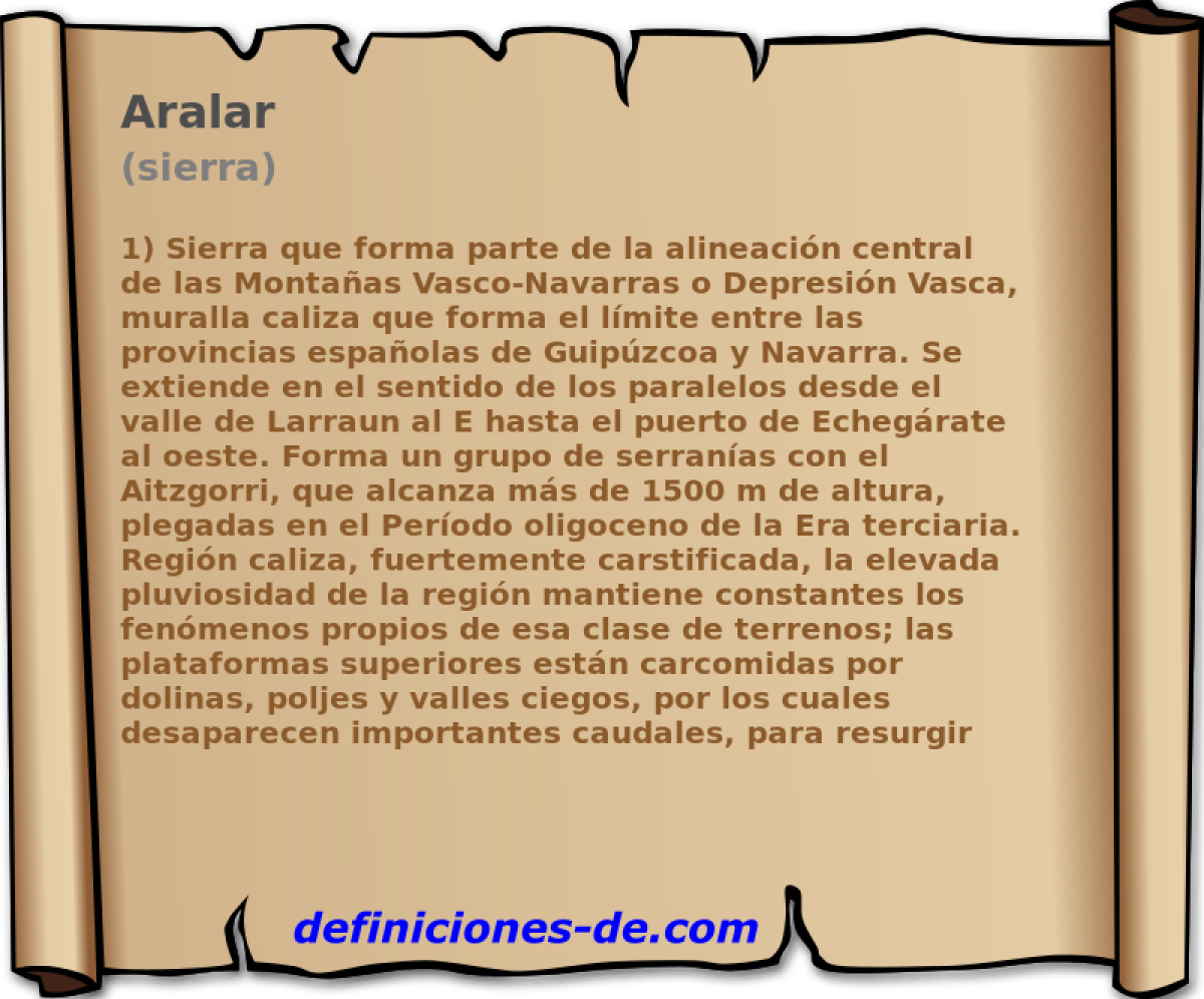 Aralar (sierra)