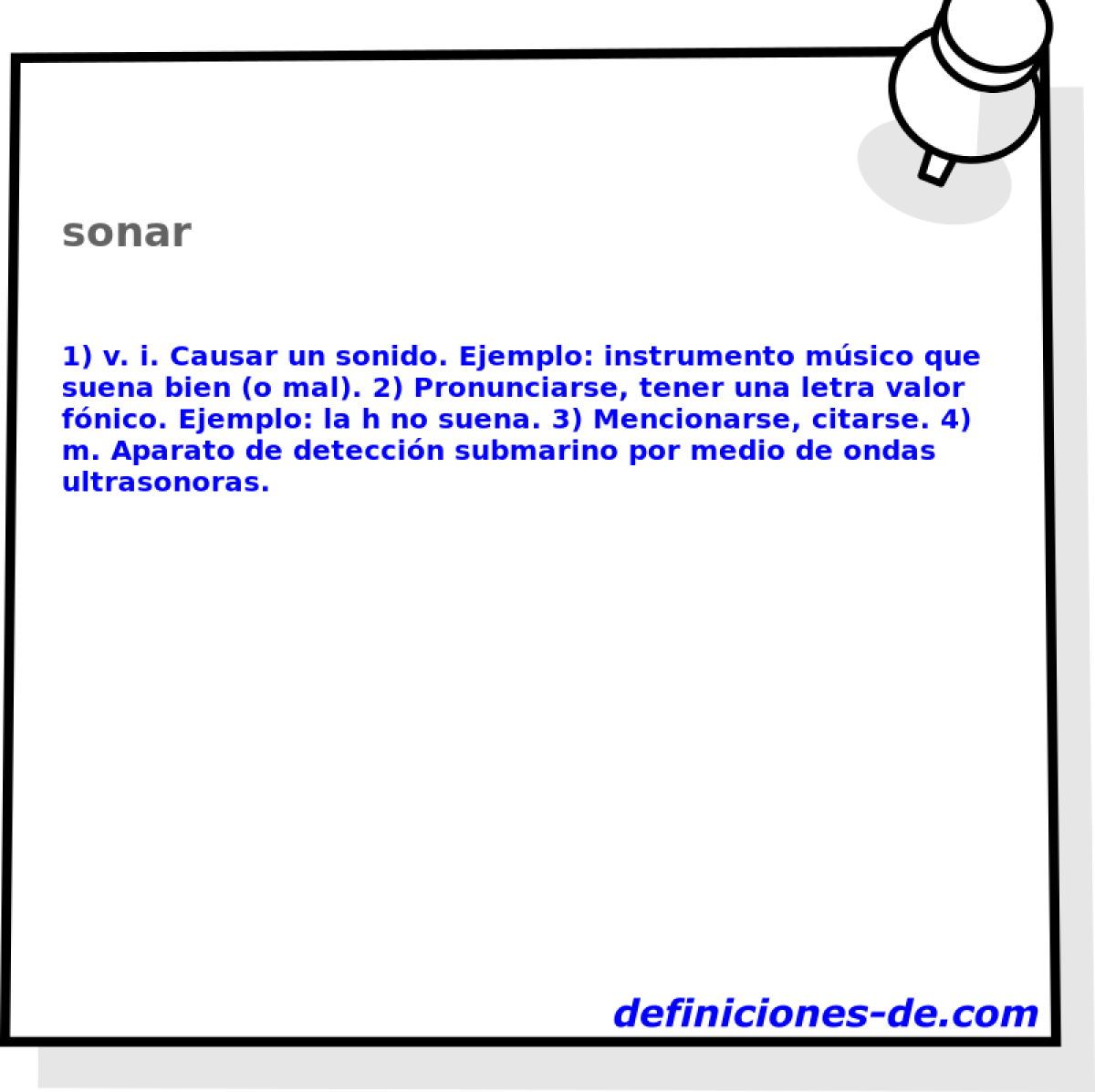 sonar 