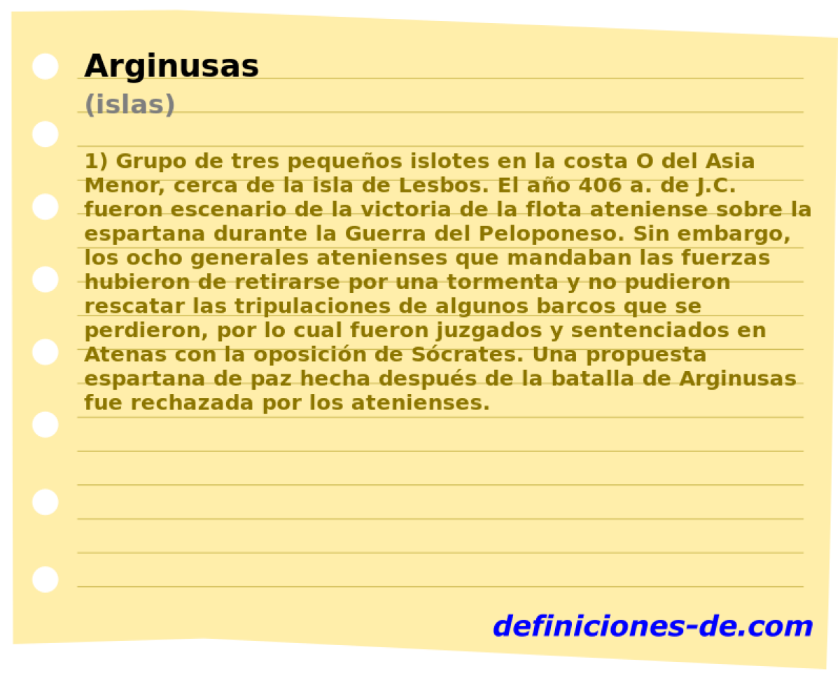 Arginusas (islas)