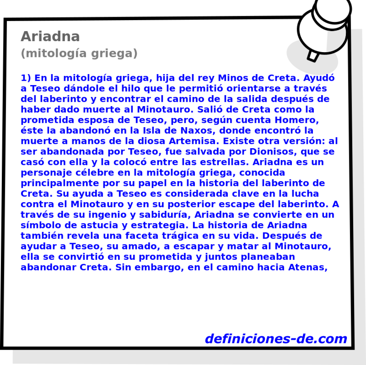 Ariadna (mitologa griega)