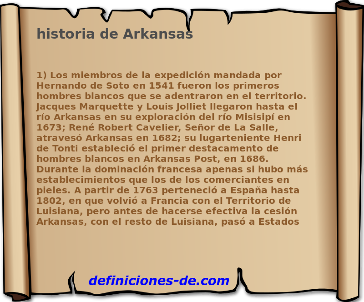 historia de Arkansas 