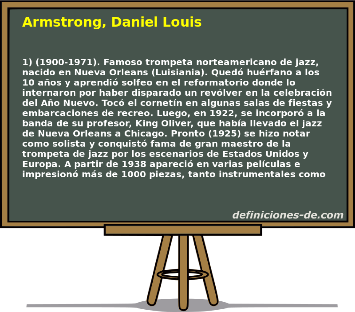 Armstrong, Daniel Louis 
