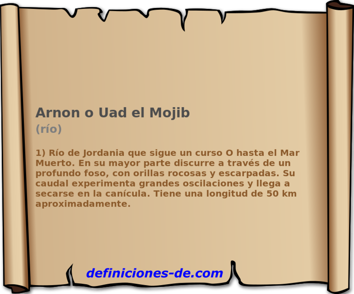 Arnon o Uad el Mojib (ro)