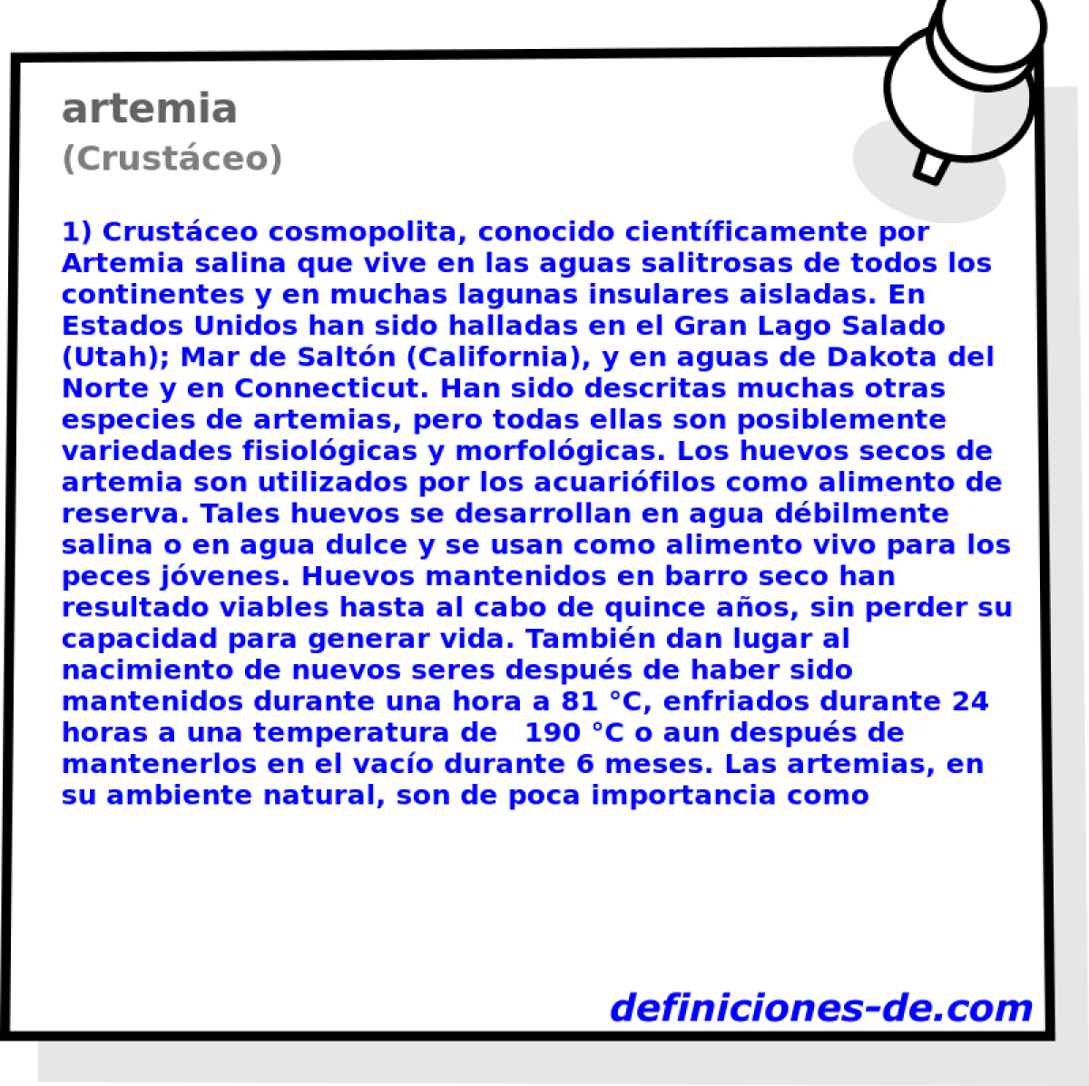 artemia (Crustceo)