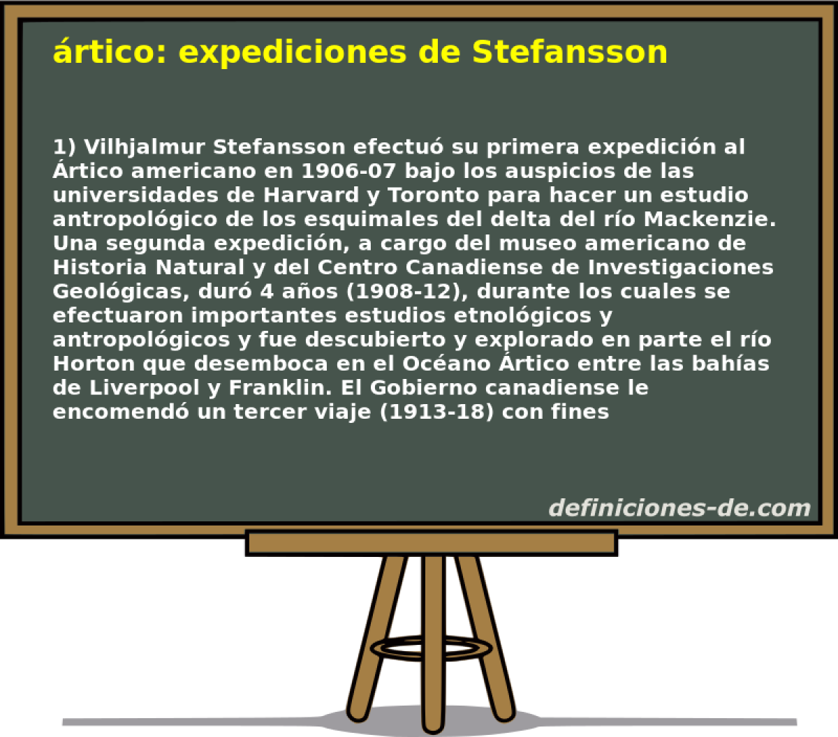 rtico: expediciones de Stefansson 
