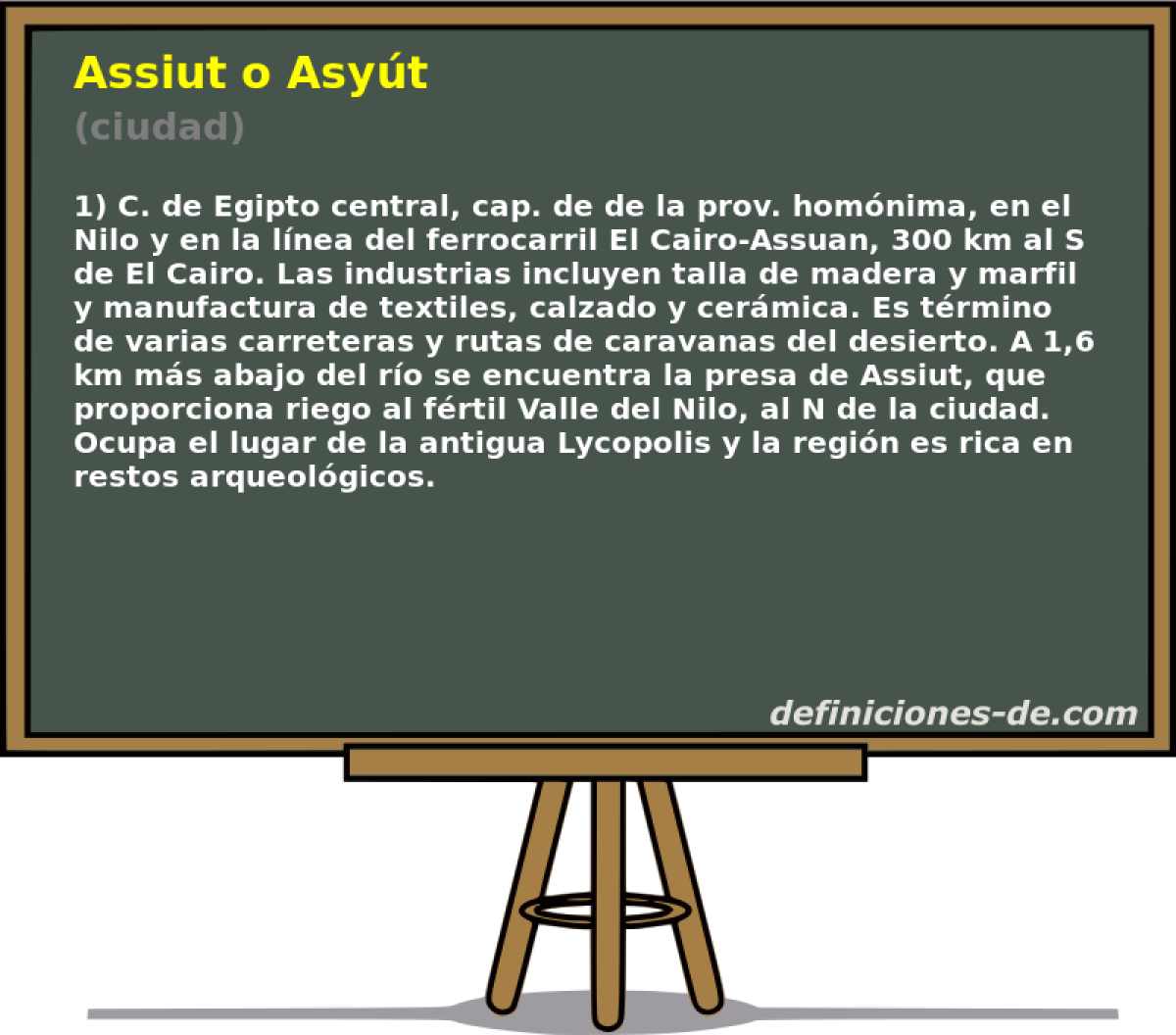Assiut o Asyt (ciudad)
