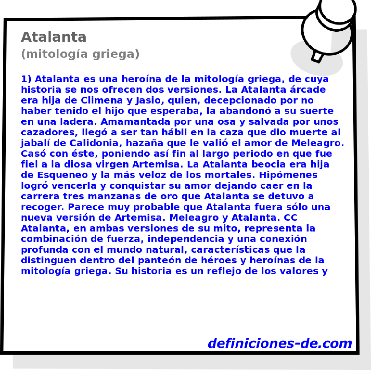 Atalanta (mitologa griega)