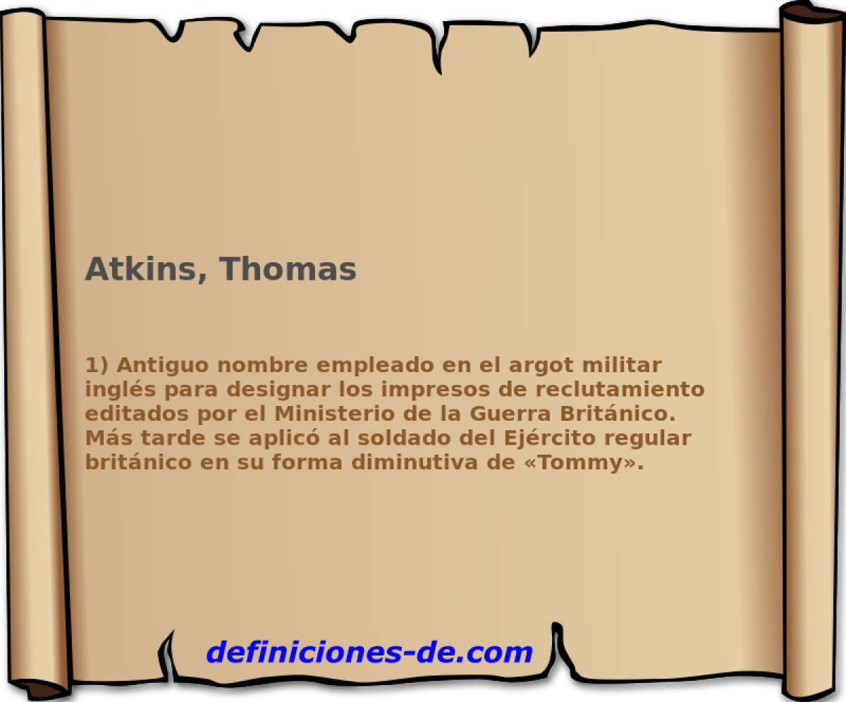 Atkins, Thomas 