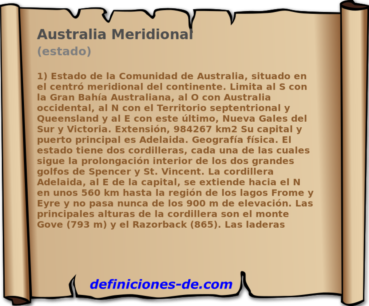 Australia Meridional (estado)