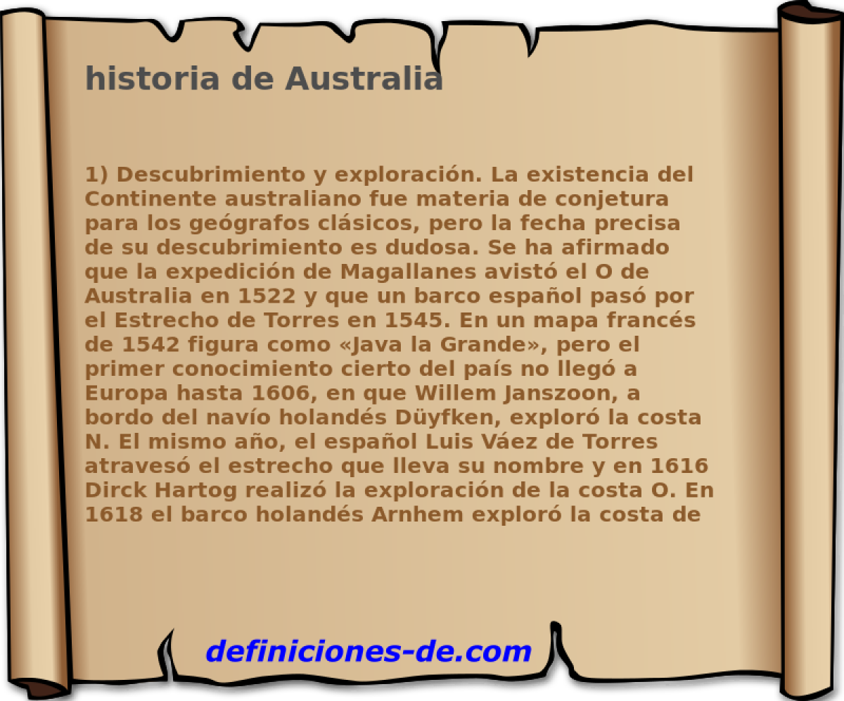 historia de Australia 