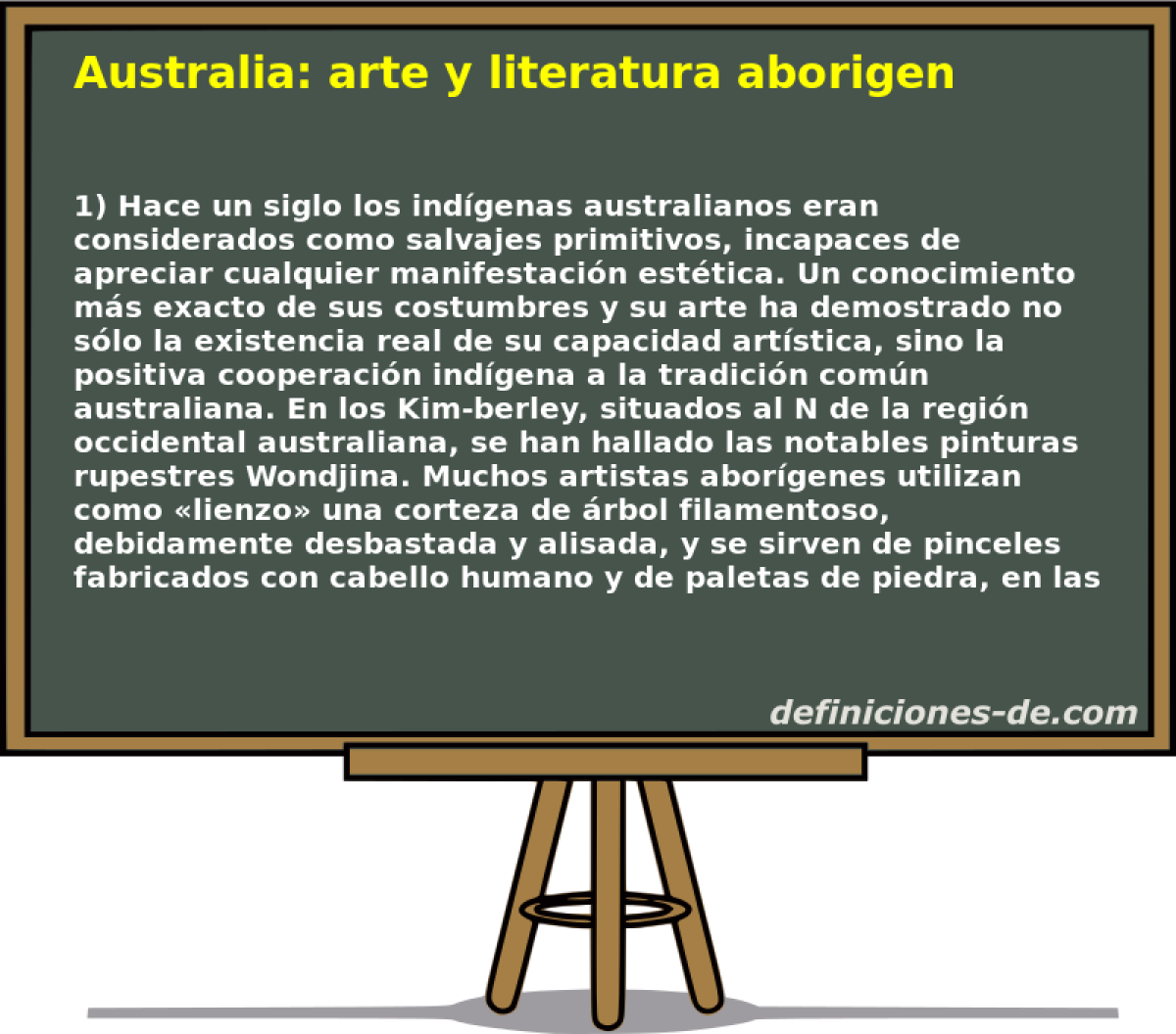 Australia: arte y literatura aborigen 