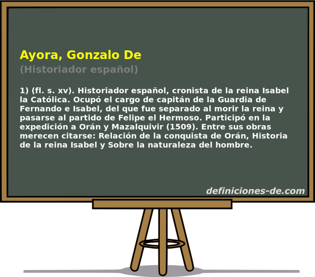 Ayora, Gonzalo De (Historiador espaol)