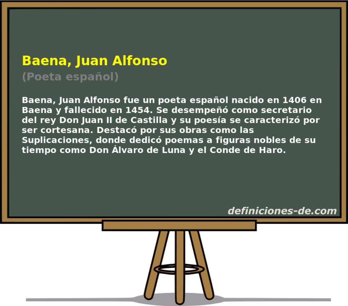 Baena, Juan Alfonso (Poeta espaol)