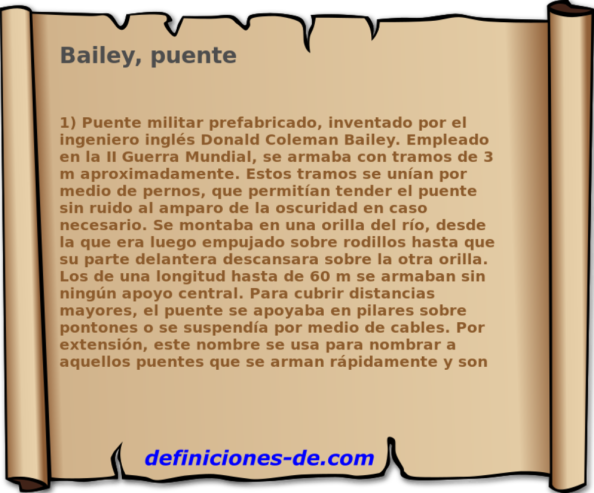 Bailey, puente 