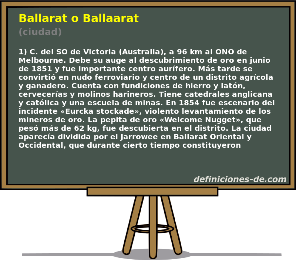 Ballarat o Ballaarat (ciudad)