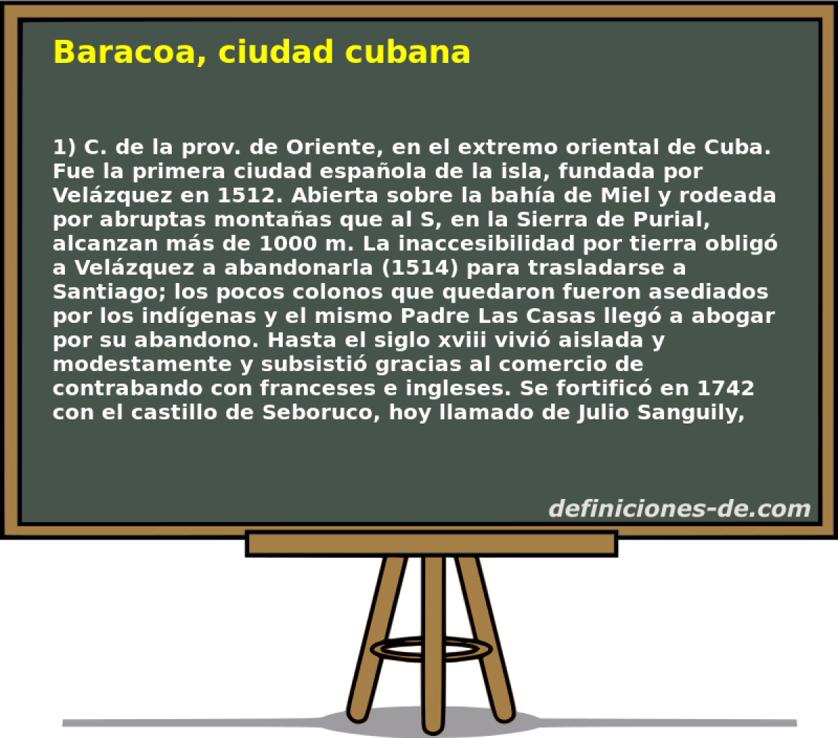 Baracoa, ciudad cubana 