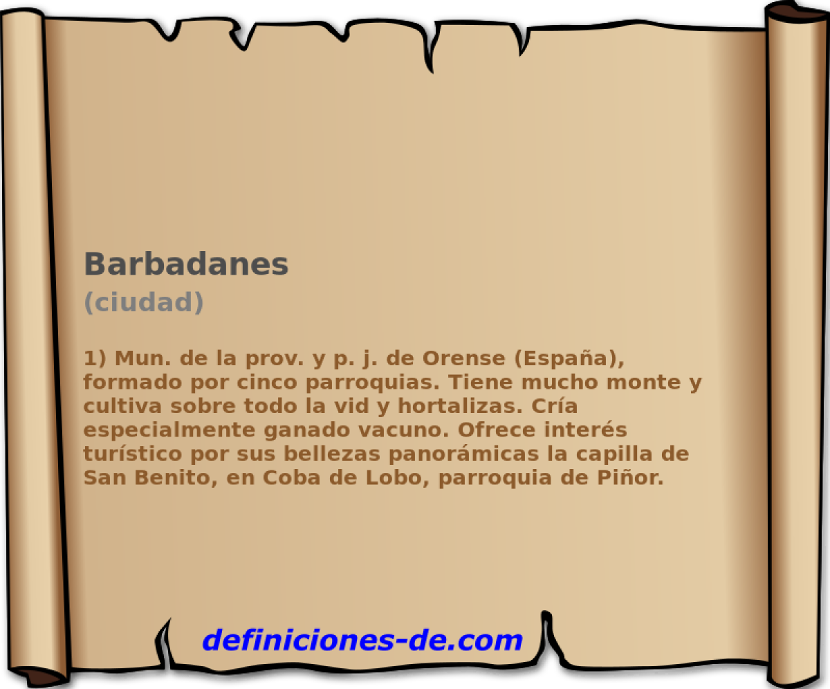 Barbadanes (ciudad)
