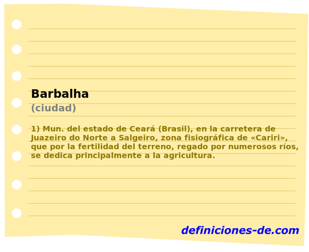 Barbalha (ciudad)