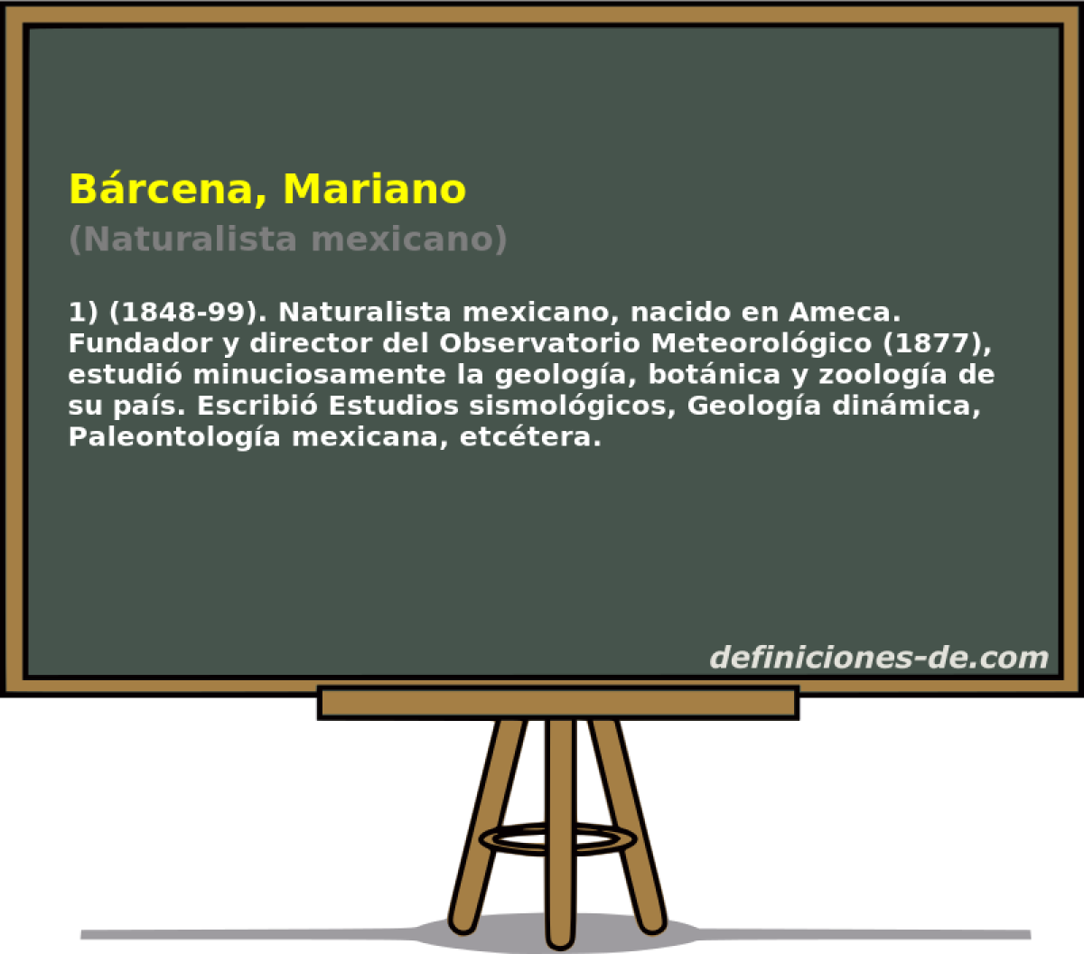 Brcena, Mariano (Naturalista mexicano)
