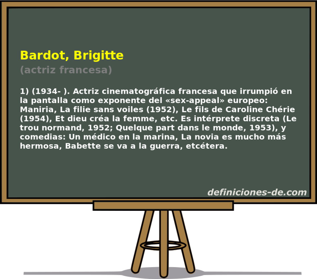 Bardot, Brigitte (actriz francesa)