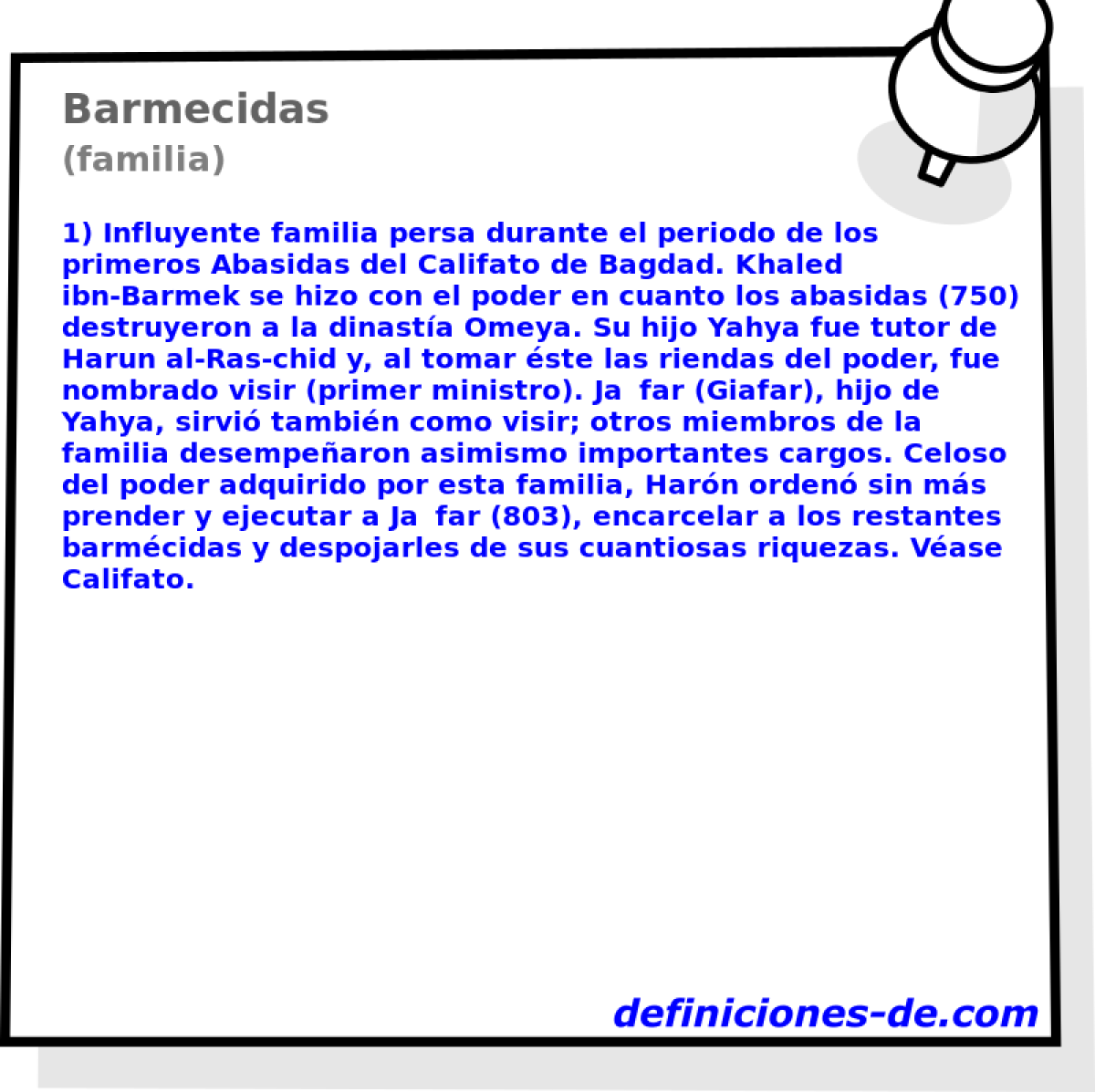 Barmecidas (familia)
