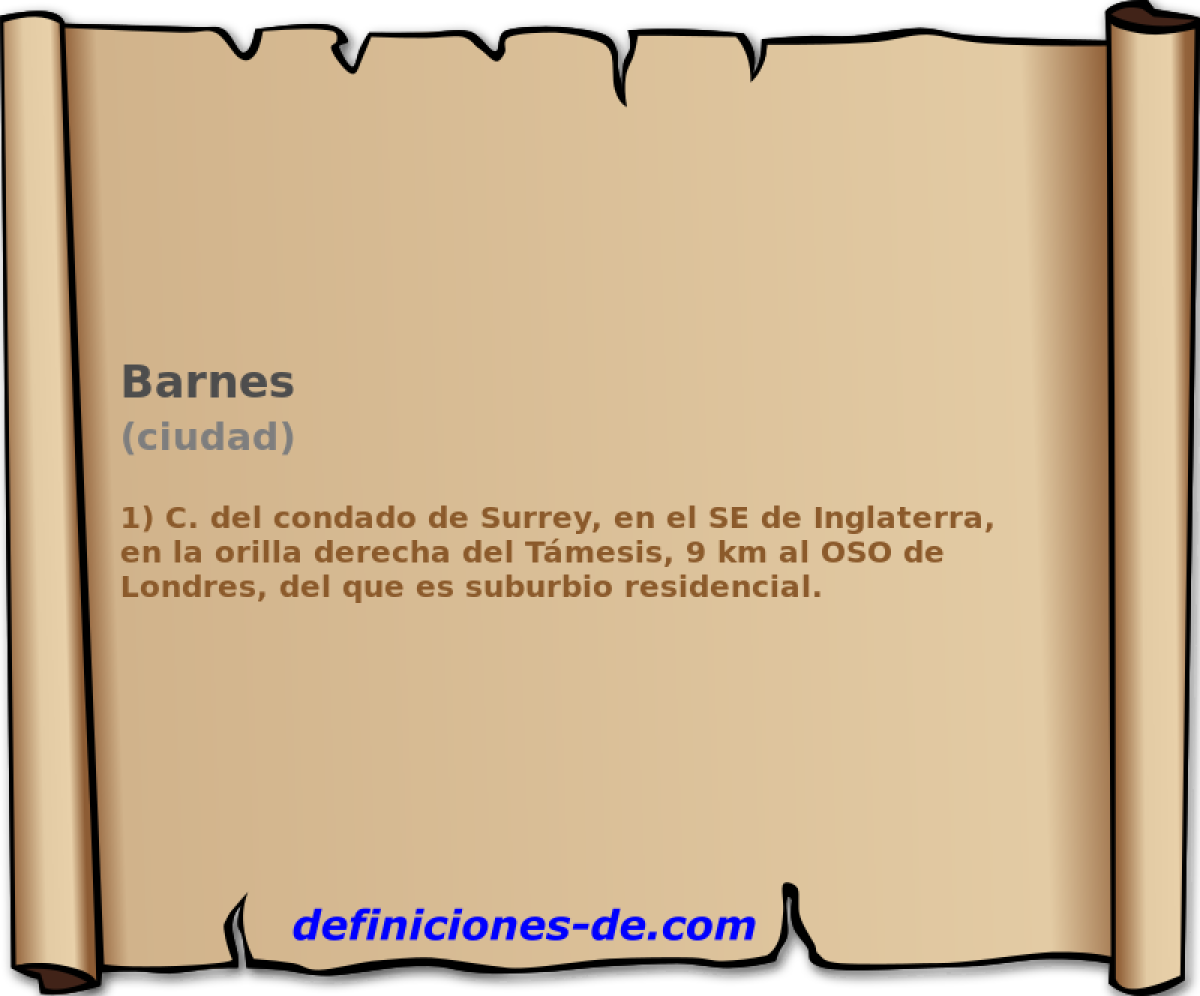 Barnes (ciudad)
