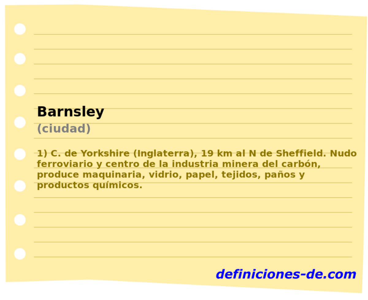 Barnsley (ciudad)
