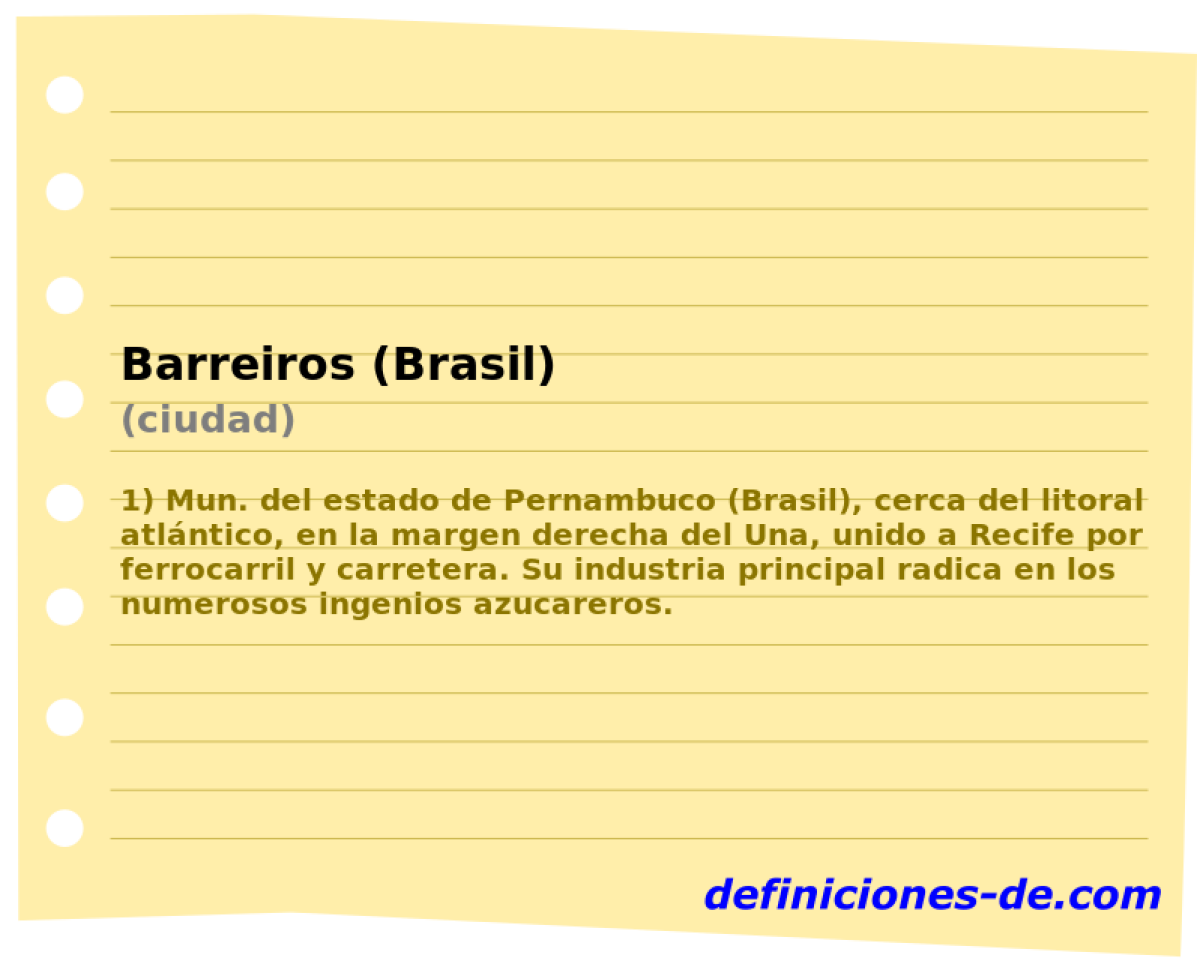Barreiros (Brasil) (ciudad)