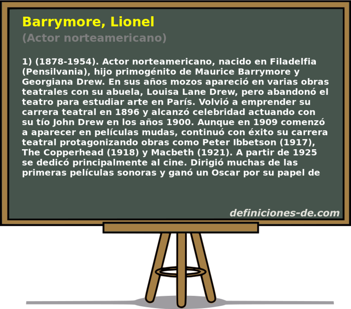 Barrymore, Lionel (Actor norteamericano)