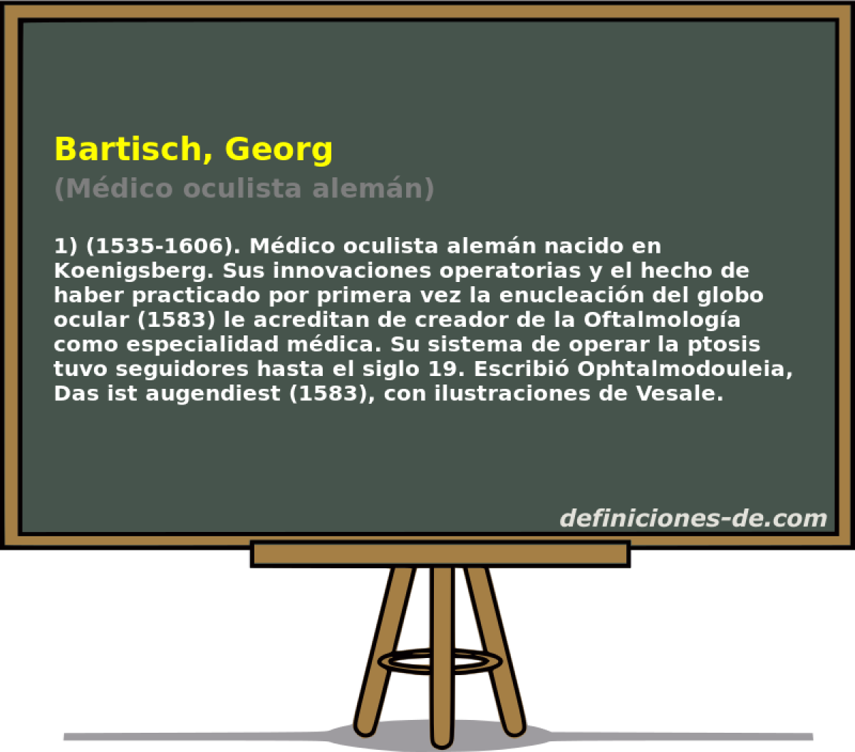 Bartisch, Georg (Mdico oculista alemn)