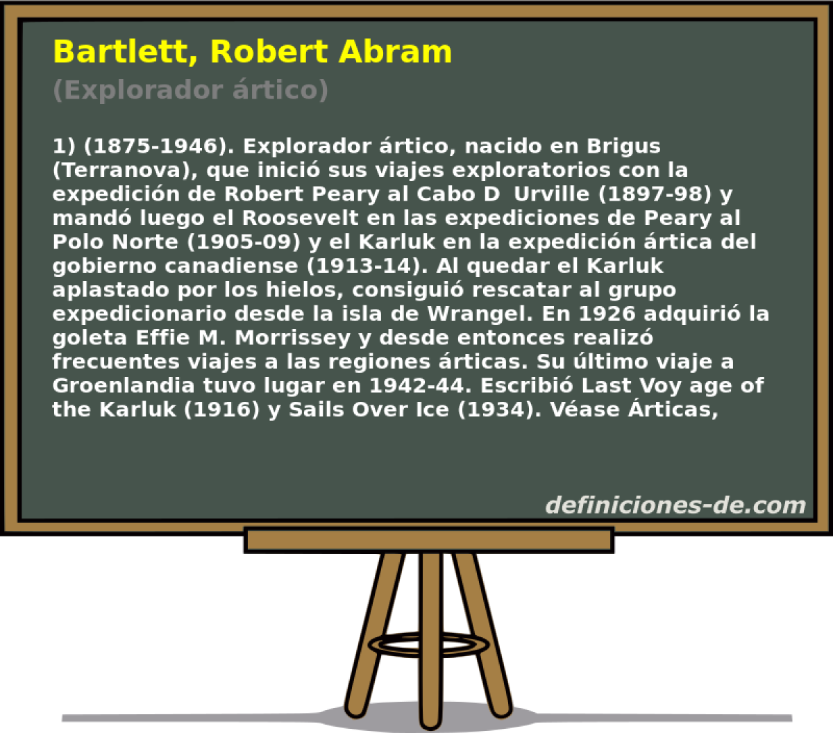 Bartlett, Robert Abram (Explorador rtico)