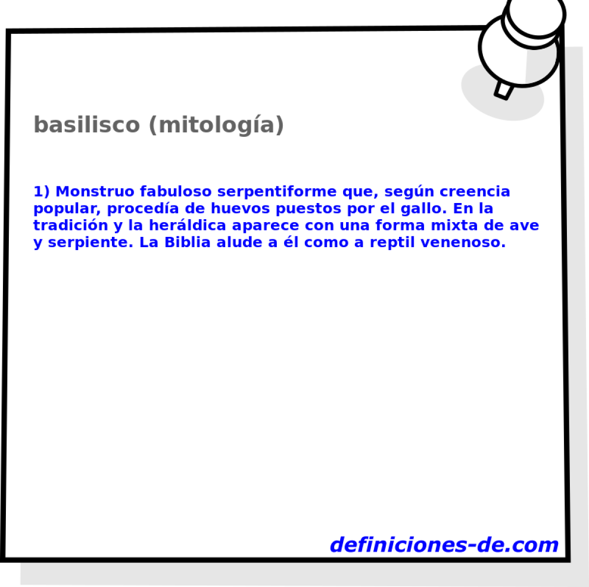 basilisco (mitologa) 