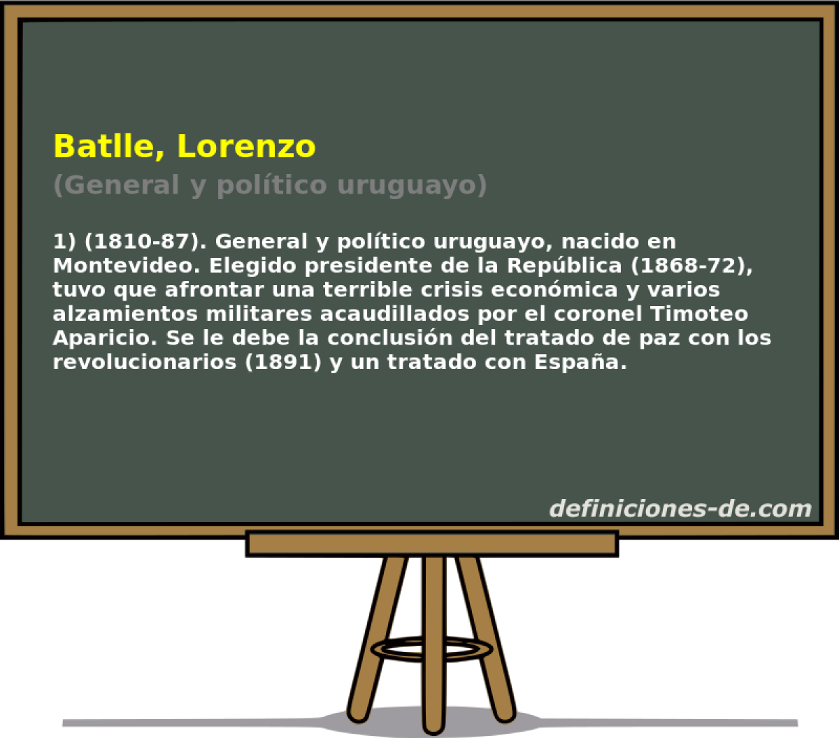 Batlle, Lorenzo (General y poltico uruguayo)