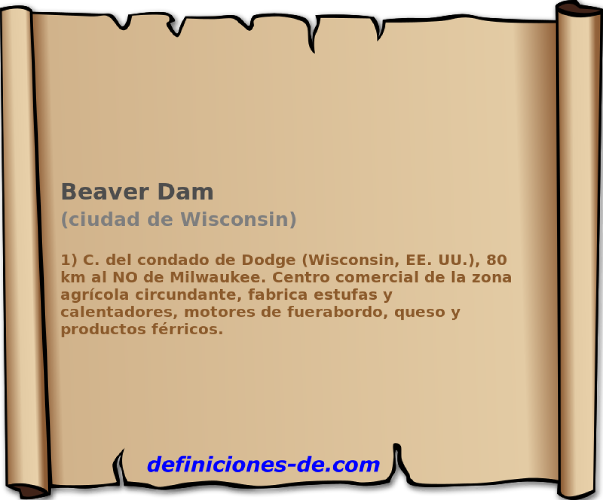 Beaver Dam (ciudad de Wisconsin)