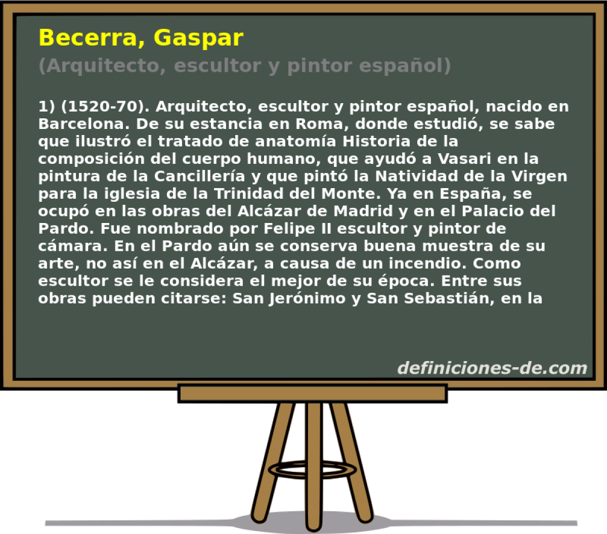 Becerra, Gaspar (Arquitecto, escultor y pintor espaol)