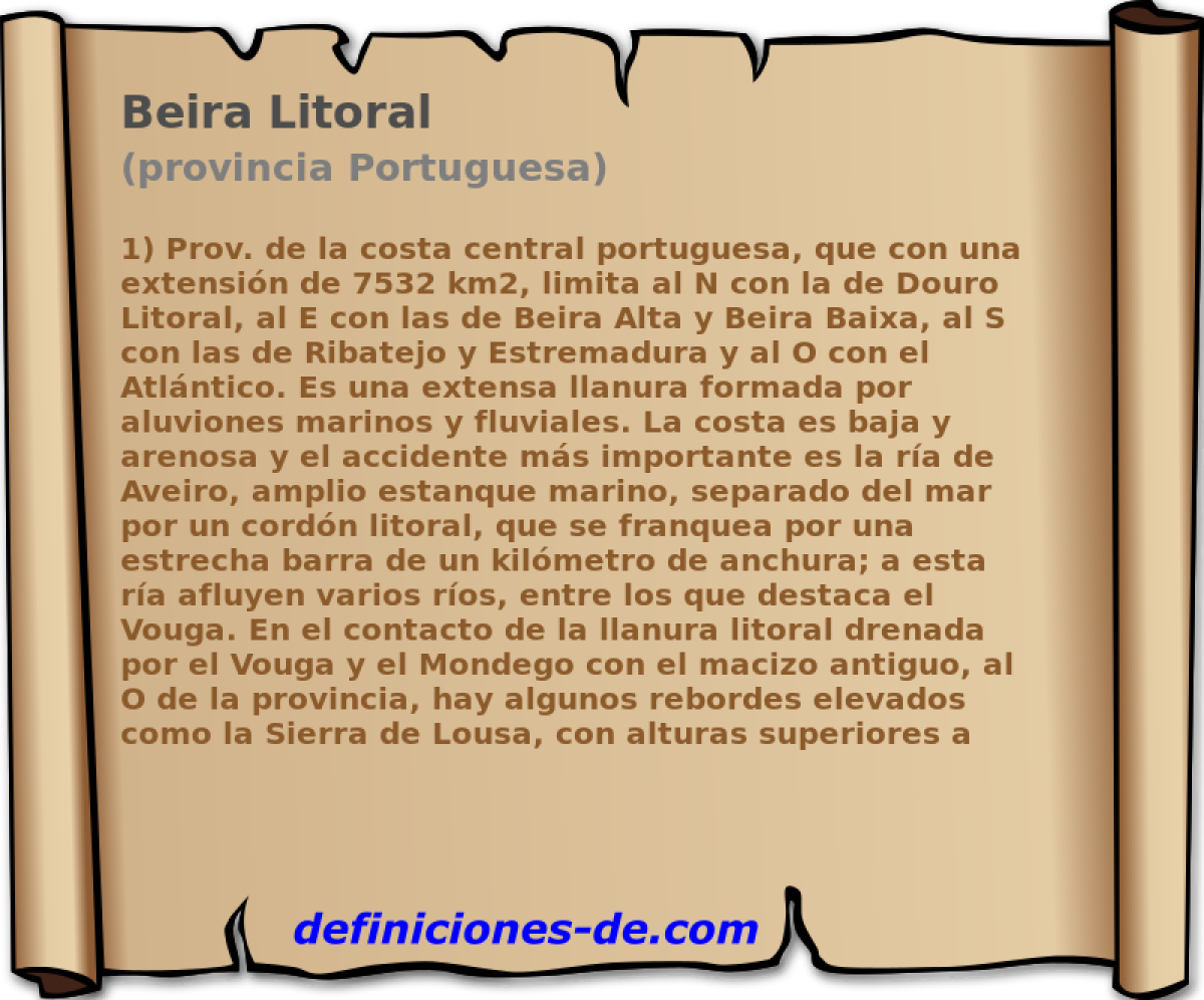 Beira Litoral (provincia Portuguesa)