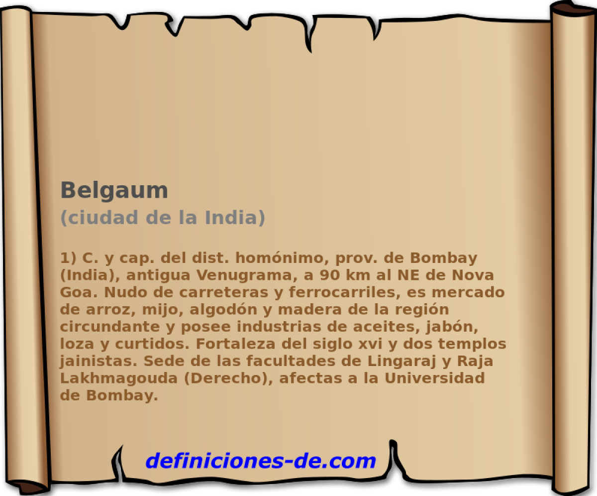 Belgaum (ciudad de la India)